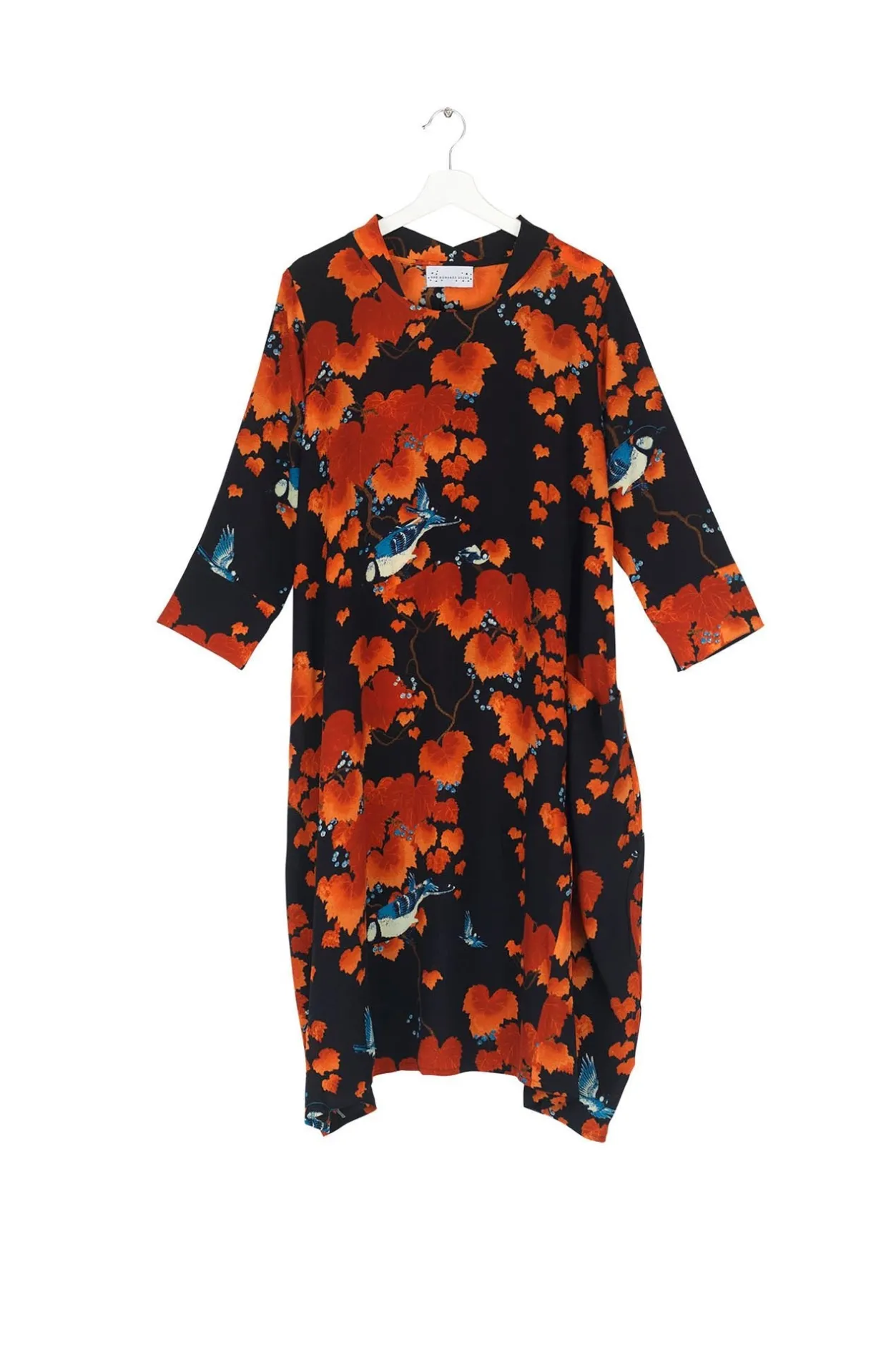 Women One Hundred Stars Acer Black Asymmetric Dress