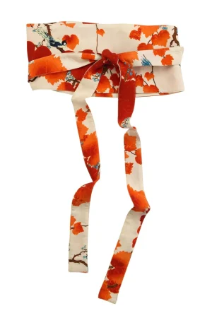 One Hundred Stars Acer Red Obi Belt