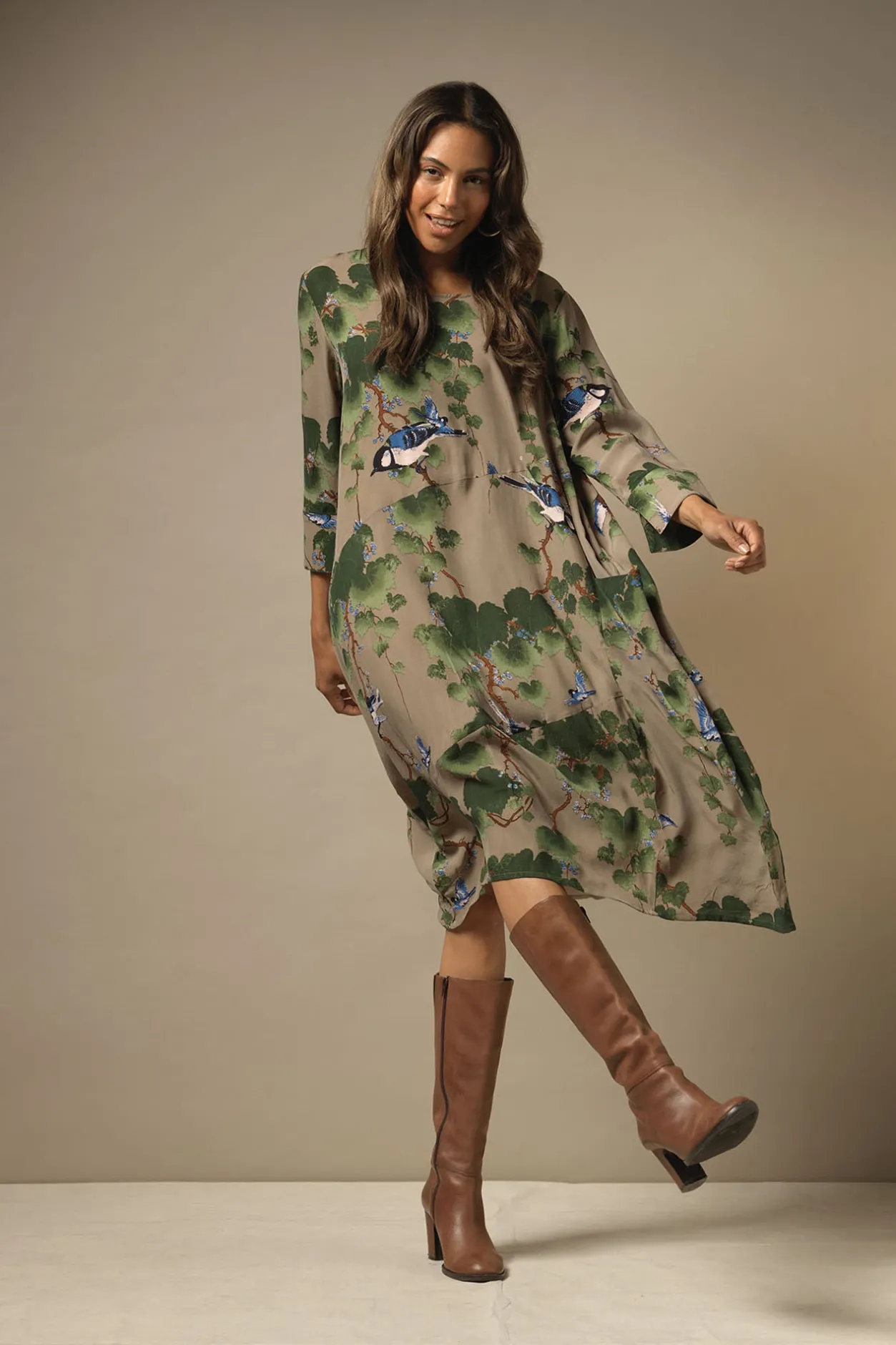 Women One Hundred Stars Acer Stone Asymmetric Dress