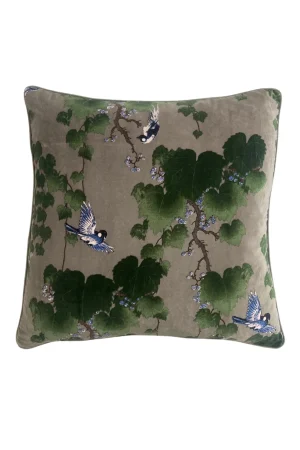 One Hundred Stars Acer Stone Velvet Cushion