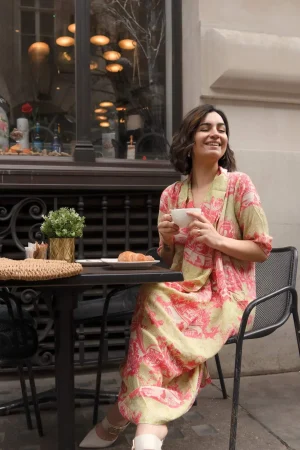 Women One Hundred Stars Ancient Columns Olive Rachel Dress