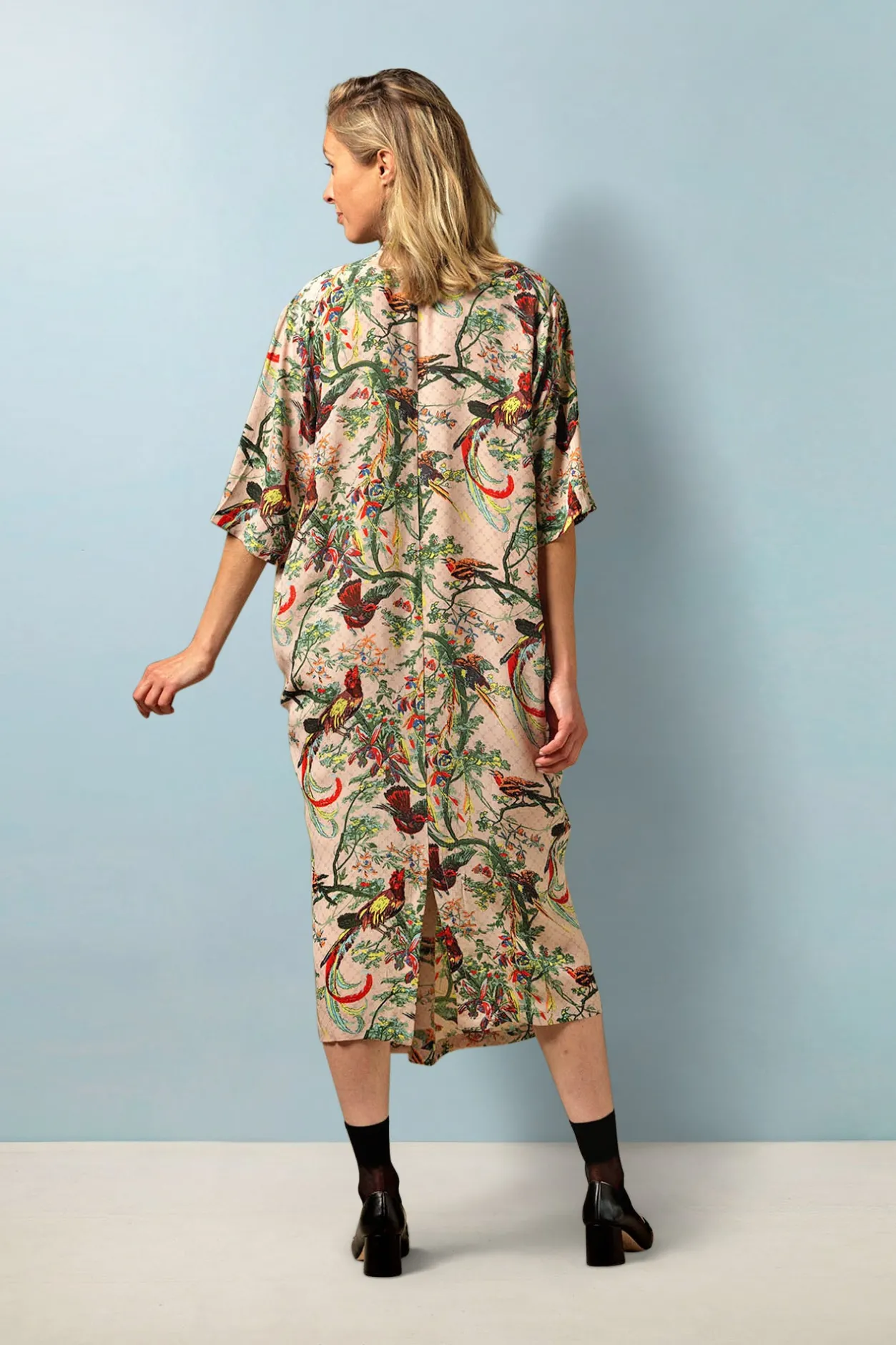 Women One Hundred Stars Chinoiserie Pink Rachel Dress