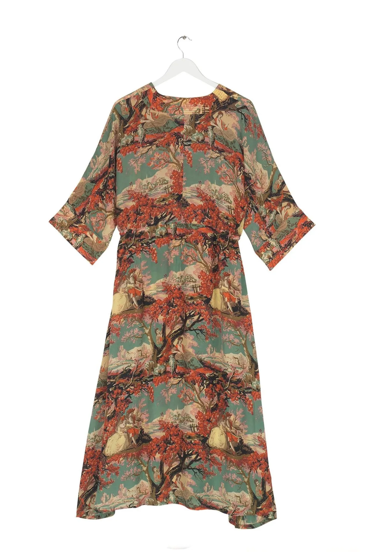 Women One Hundred Stars Country Toile Berry Abbi Dress