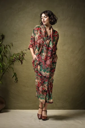 Women One Hundred Stars Country Toile Berry Rachel Dress