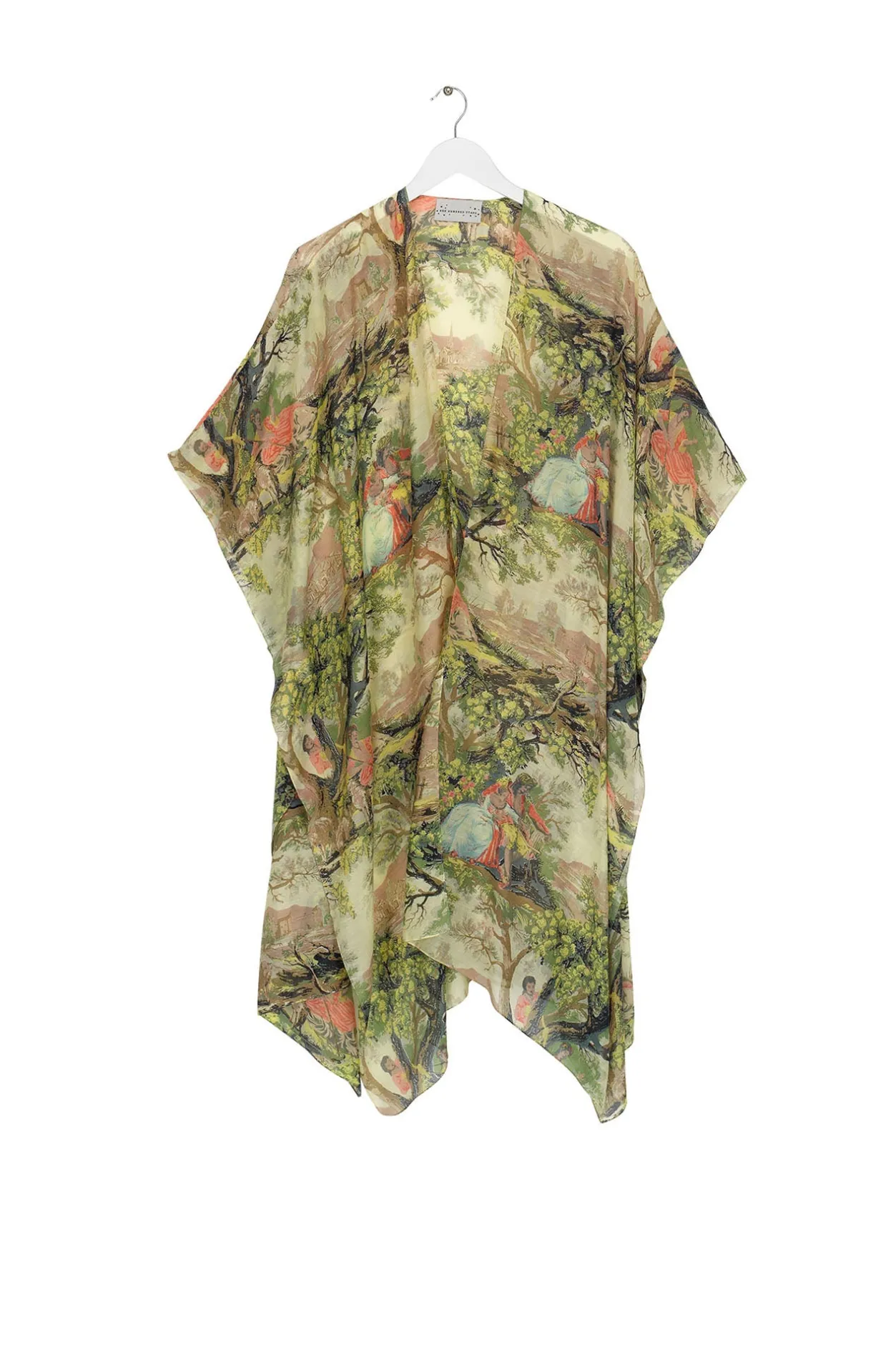 Women One Hundred Stars Country Toile Throwover