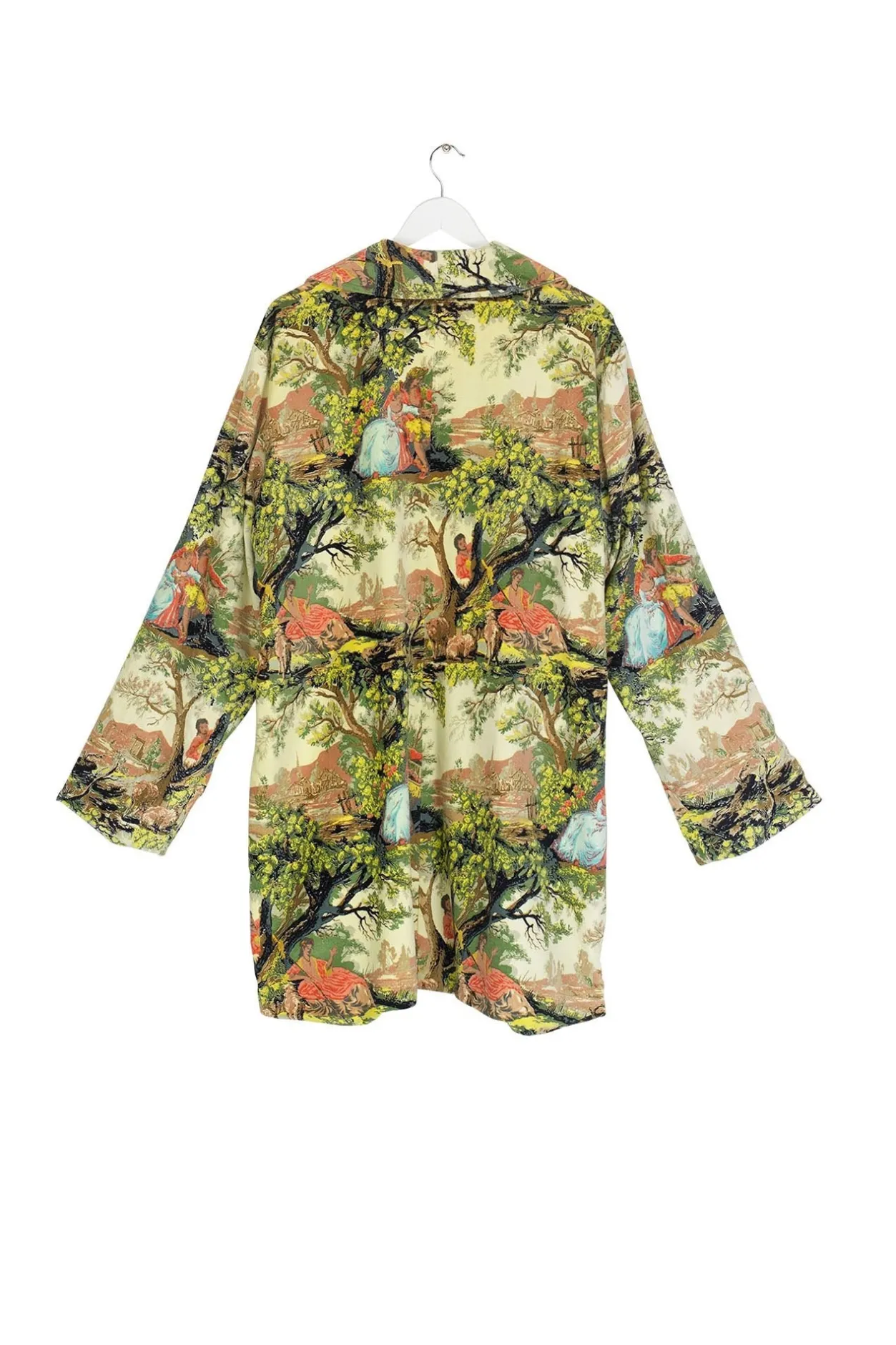 Women One Hundred Stars Country Toile Velvet Boyfriend Jacket