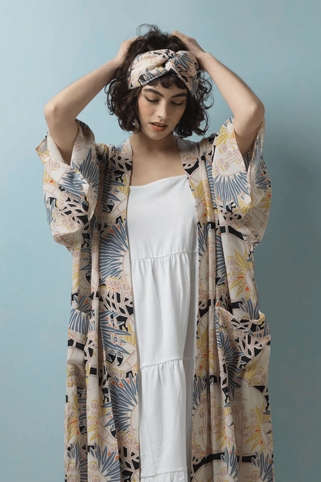 One Hundred Stars Deco Daisy Mauve Headband