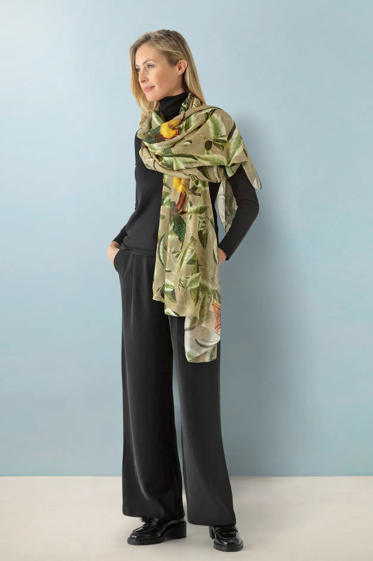 One Hundred Stars Kew Evergreen Stone Scarf