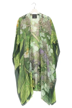 Women One Hundred Stars Kew Hydrangea Lime Green Throwover