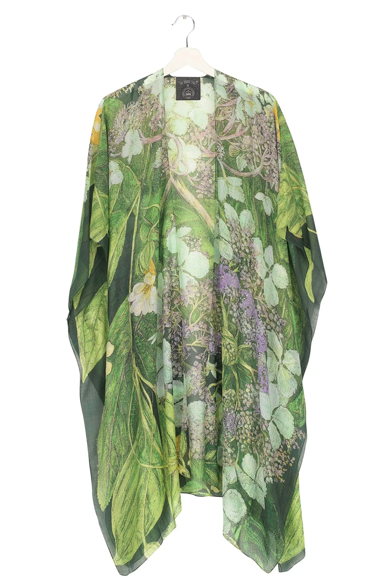 Women One Hundred Stars Kew Hydrangea Lime Green Throwover