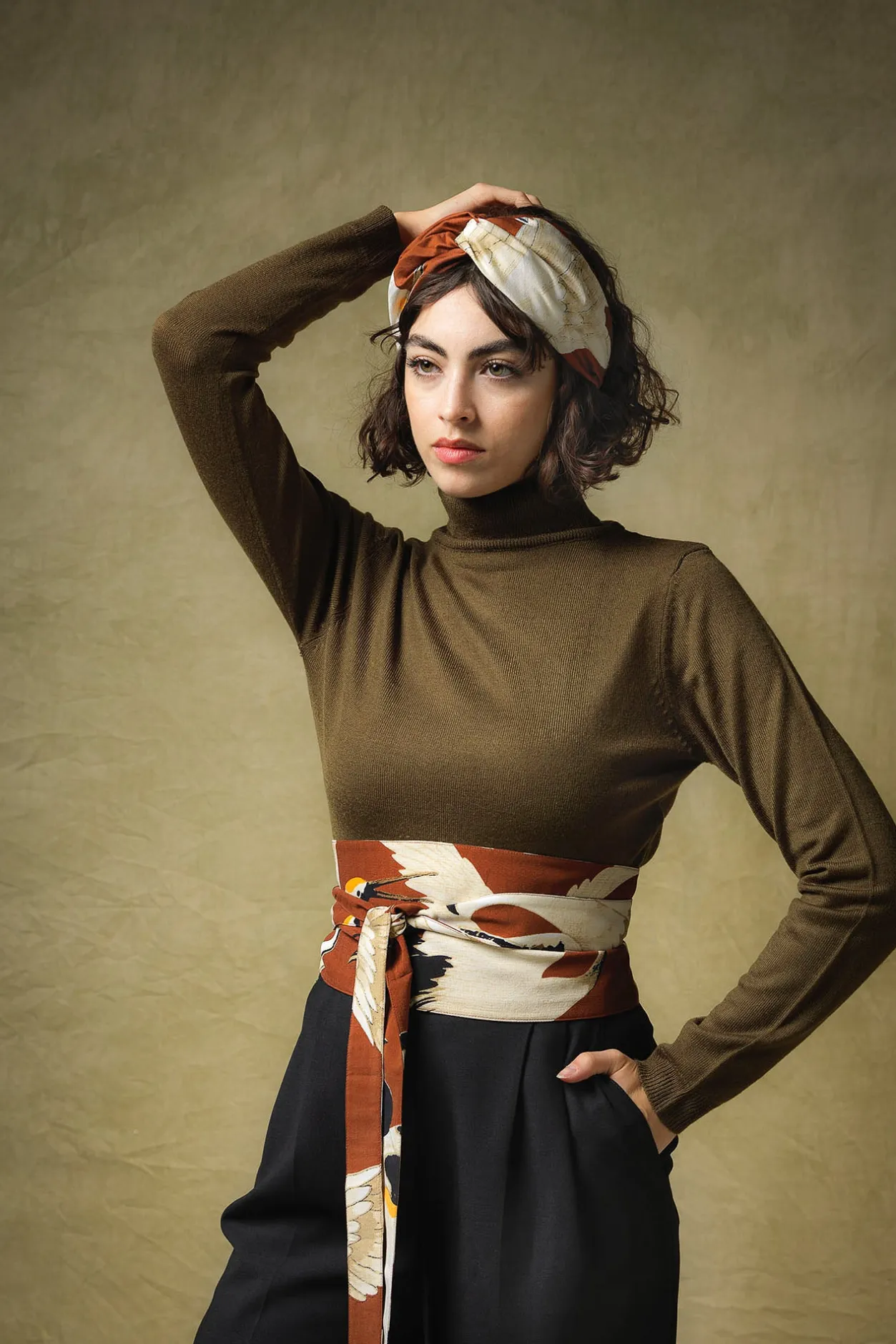 One Hundred Stars Stork Cigar Headband