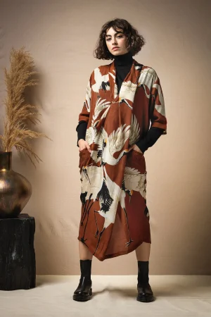 Women One Hundred Stars Stork Cigar Rachel Dress