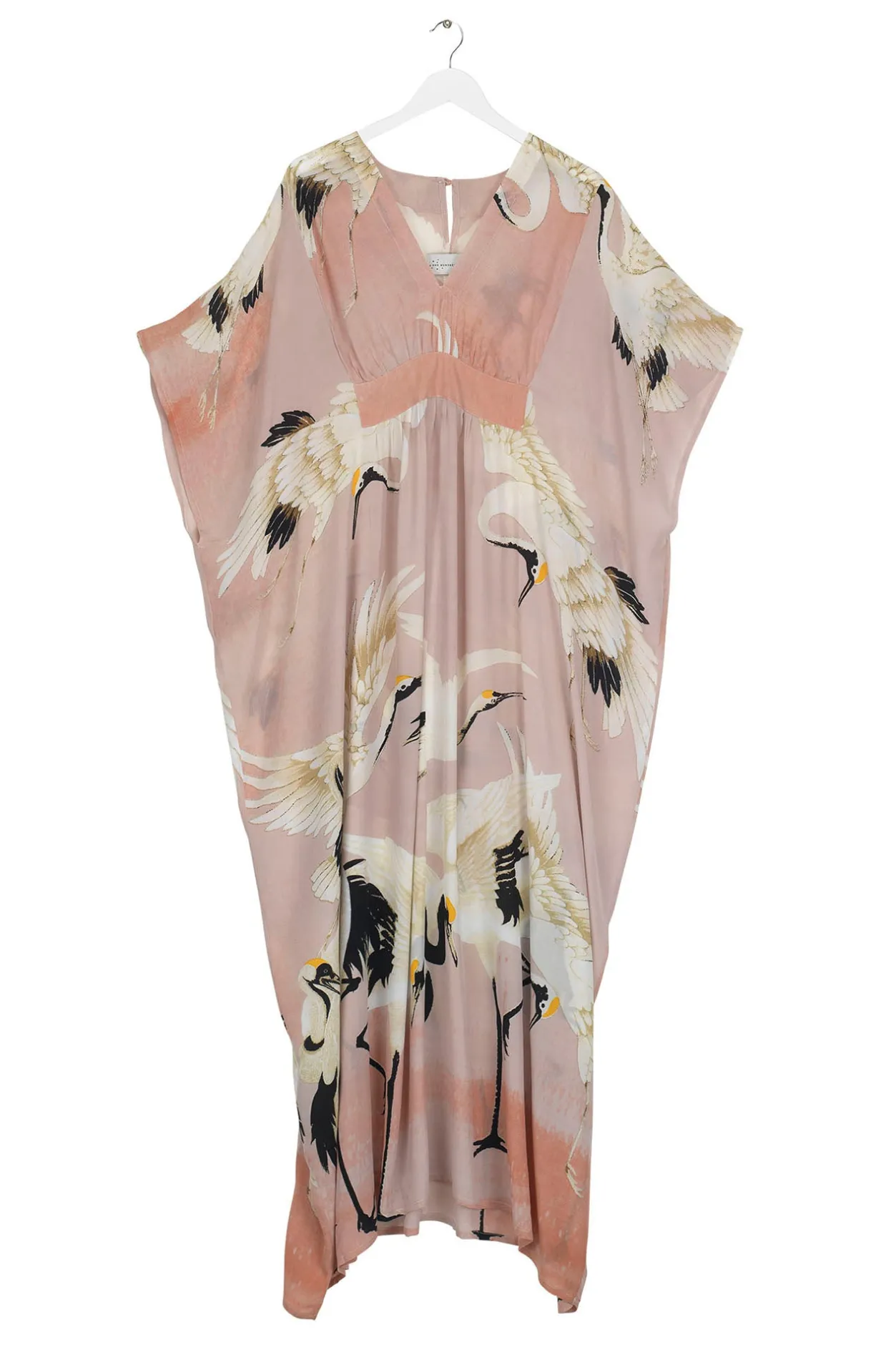 Women One Hundred Stars Stork Pink Margeux Kaftan