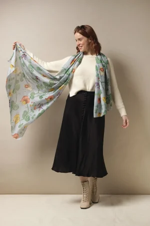 One Hundred Stars Sweet Pea Scarf