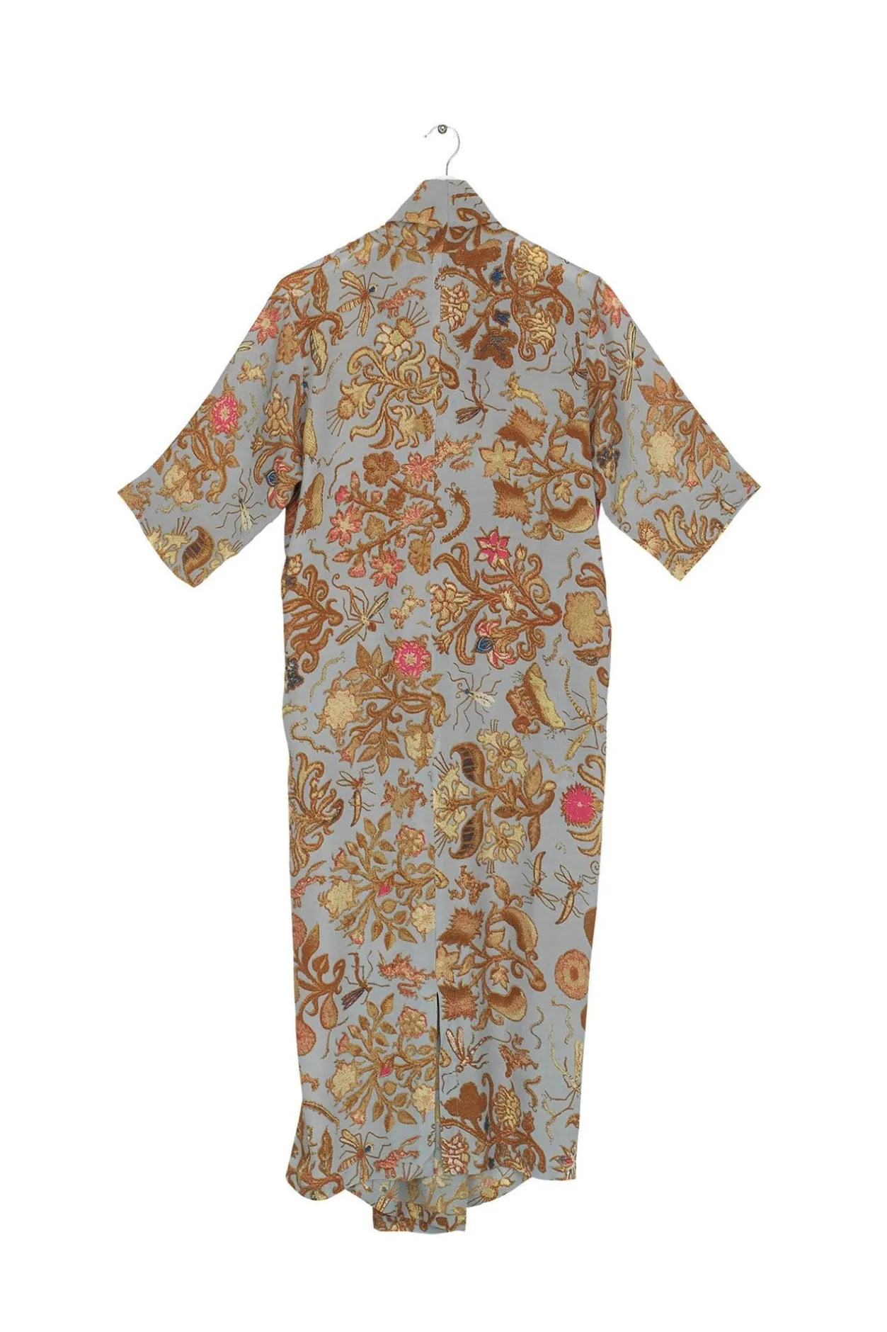 Women One Hundred Stars Tudor Rose Grey Rachel Dress