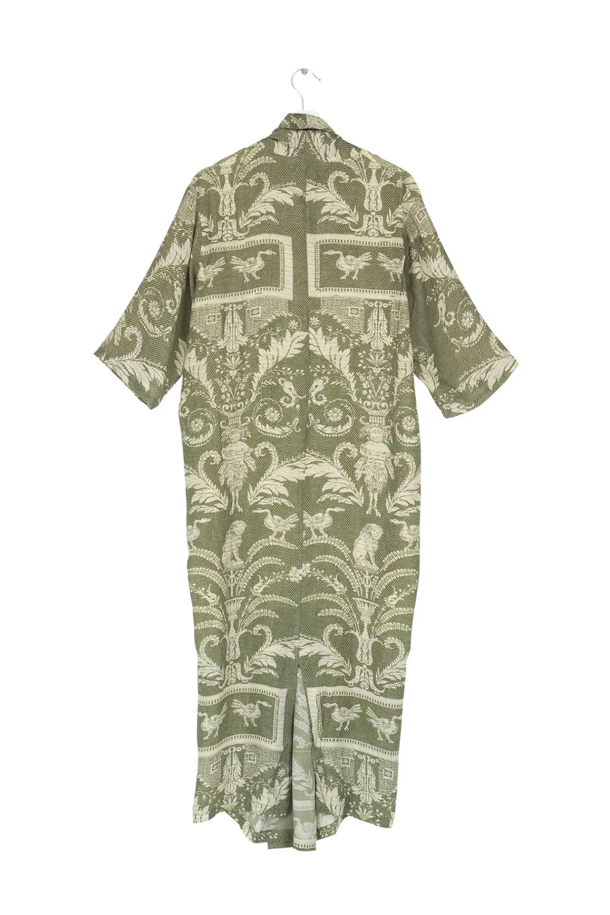 Women One Hundred Stars Vintage Damask Sage Rachel Dress